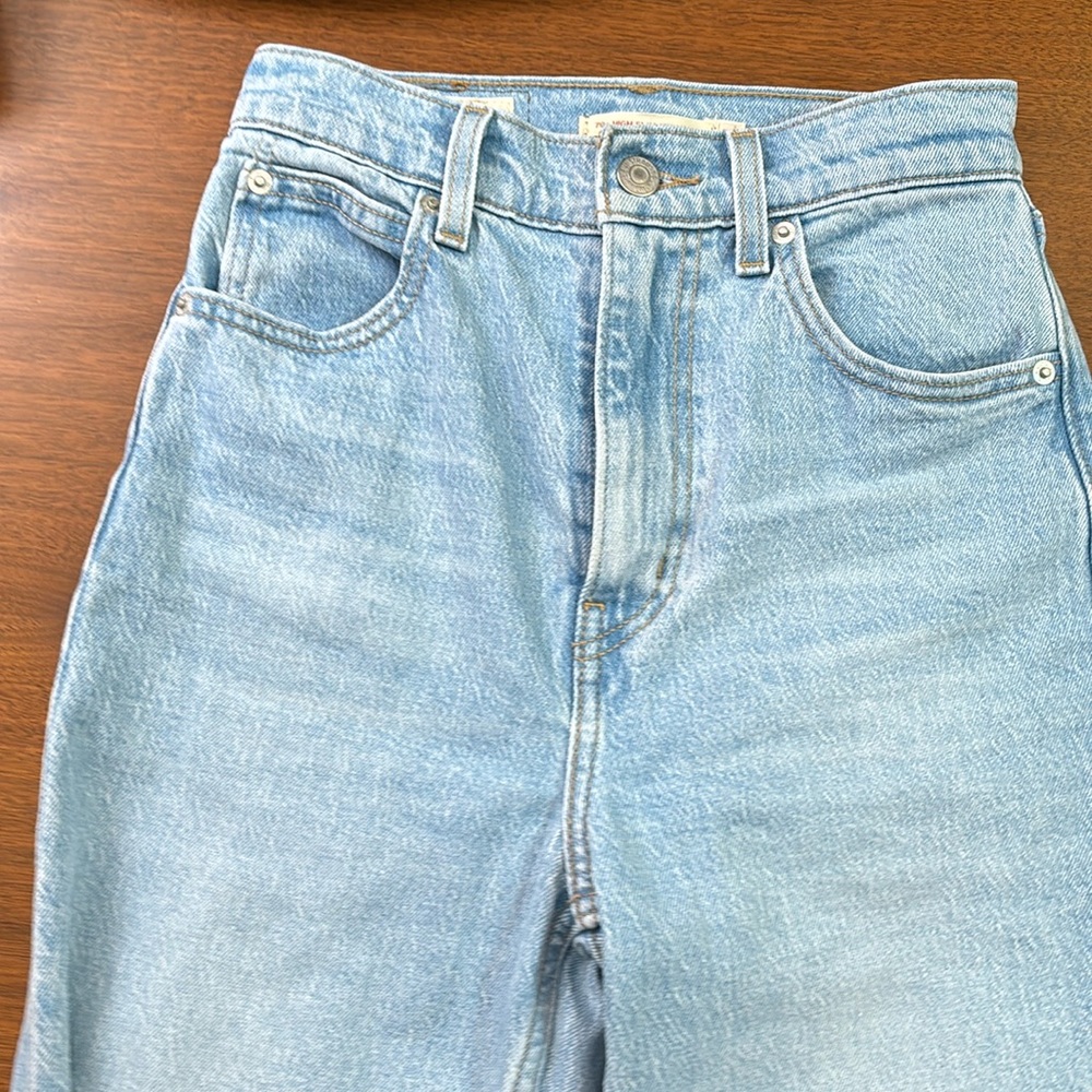 Levi’s premium 70s high slim straight 23x29